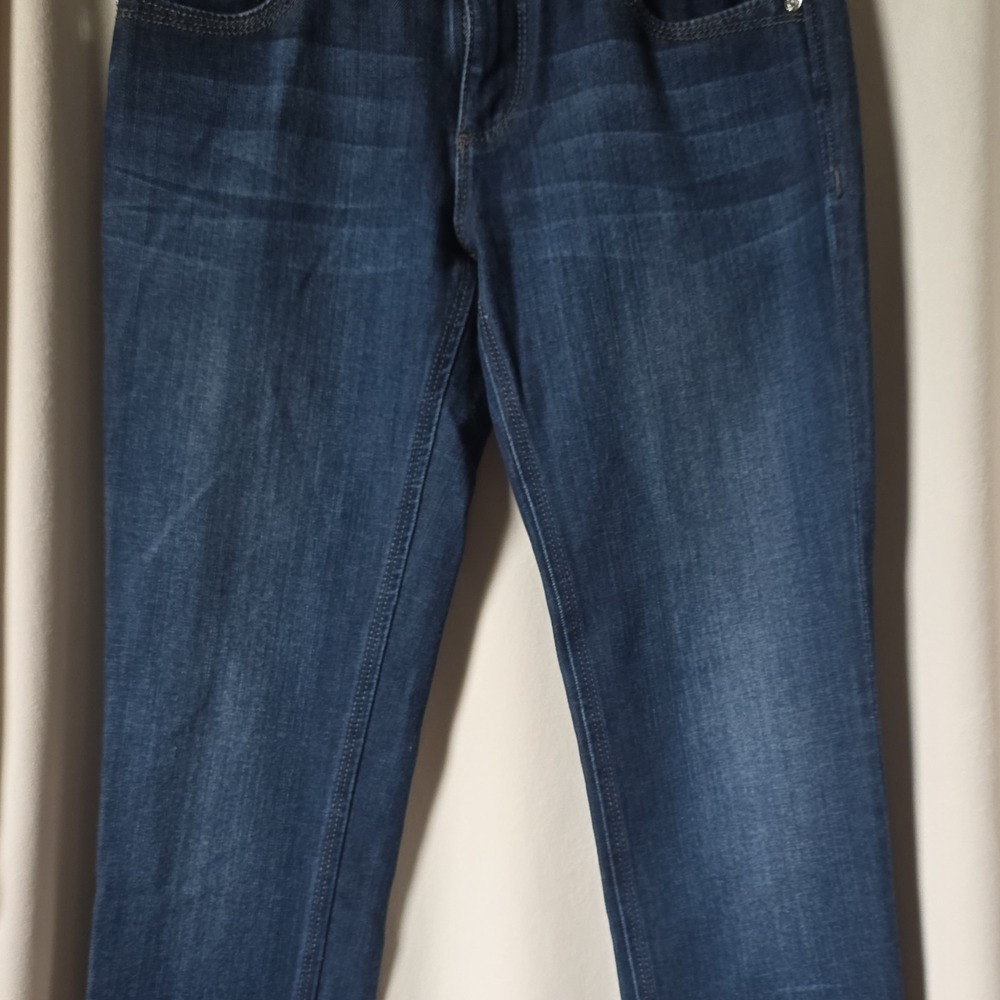 DL1961 Angel Mid Size 26 Rise Skinny Ankle Blue Denim Jeans Women Medium Wash